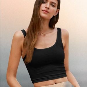 🔥 Price Drop! SHEIN | rib-knit crop tank top